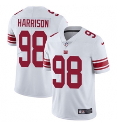 Nike Giants #98 Damon Harrison White Mens Stitched NFL Vapor Untouchable Limited Jersey