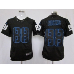 Nike New York Giants 88 Hakeem Nicks black Limited Impact NFL Jersey