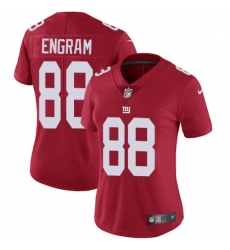 Womens Nike New York Giants 88 Evan Engram Elite Red Alternate NFL Jersey