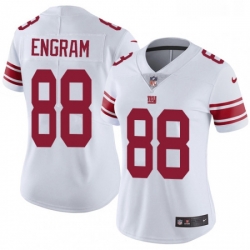 Womens Nike New York Giants 88 Evan Engram Elite White NFL Jersey