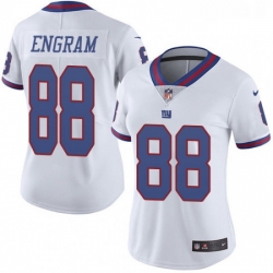 Womens Nike New York Giants 88 Evan Engram Limited White Rush Vapor Untouchable NFL Jersey