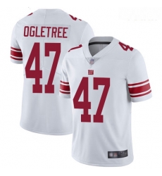 Giants #47 Alec Ogletree White Youth Stitched Football Vapor Untouchable Limited Jersey