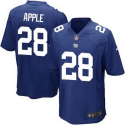 Nike Giants #28 Eli Apple Royal Blue Team Color Youth Stitched NFL Elite Jersey
