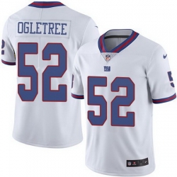 Nike Giants 52 Alec Ogletree White Youth Color Rush Limited Jersey