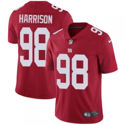 Youth Nike Giants #98 Damon Harrison Red Alternate Stitched NFL Vapor Untouchable Limited Jersey