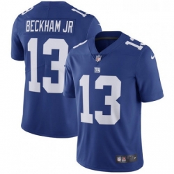 Youth Nike New York Giants 13 Odell Beckham Jr Royal Blue Team Color Vapor Untouchable Limited Player NFL Jersey