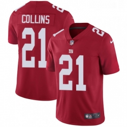 Youth Nike New York Giants 21 Landon Collins Red Alternate Vapor Untouchable Limited Player NFL Jersey