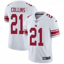 Youth Nike New York Giants 21 Landon Collins White Vapor Untouchable Limited Player NFL Jersey