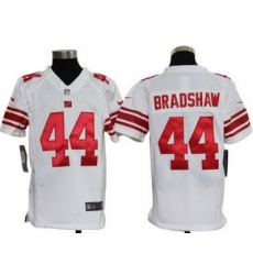Youth Nike New York Giants 44# Ahmad Bradshaw White Elite Nike NFL Jerseys