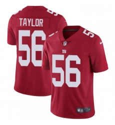 Youth Nike New York Giants 56 Lawrence Taylor Elite Red Alternate NFL Jersey
