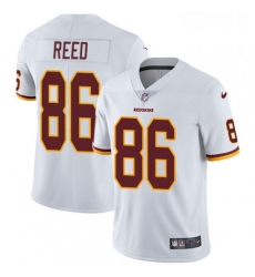 Mens Nike Washington Redskins 86 Jordan Reed White Vapor Untouchable Limited Player NFL Jersey