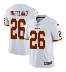Nike Redskins #26 Bashaud Breeland White Mens Stitched NFL Vapor Untouchable Limited Jersey