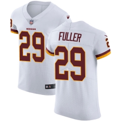 Nike Redskins #29 Kendall Fuller White Mens Stitched NFL Vapor Untouchable Elite Jersey