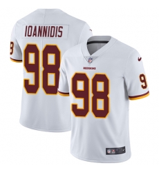 Nike Redskins #98 Matt Ioannidis White Men Stitched NFL Vapor Untouchable Limited Jersey