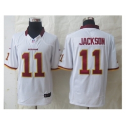 Nike Washington Red Skins #11 Jackson White Jerseys(Limited)