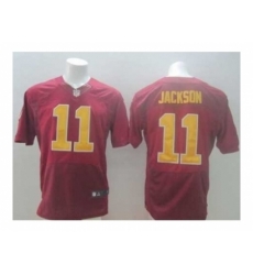 Nike Washington Redskins 11 DeSean Jackson red Elite gold number NFL Jersey