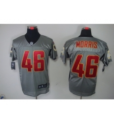 Nike Washington Redskins 46 Alfred Morris Grey Elite Shadow NFL Jersey