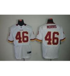 Nike Washington Redskins 46 Alfred Morris White Elite NFL Jersey
