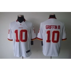 Washington Redskins #10 Robert Griffin White LIMITED Jerseys