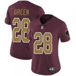 Nike Redskins #28 Darrell Green Burgundy Red Alternate Womens Stitched NFL Vapor Untouchable Limited Jersey