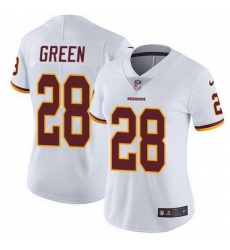 Nike Redskins #28 Darrell Green White Womens Stitched NFL Vapor Untouchable Limited Jersey