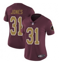 Nike Redskins #31 Matt Jones Burgundy Red Alternate Womens Stitched NFL Vapor Untouchable Limited Jersey
