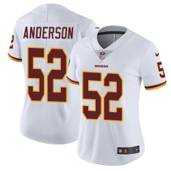 Nike Redskins #52 Ryan Anderson White Womens Stitched NFL Vapor Untouchable Limited Jersey