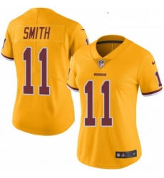Womens Nike Washington Redskins 11 Alex Smith Limited Gold Rush Vapor Untouchable NFL Jersey