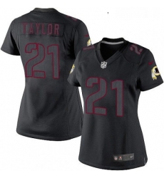 Womens Nike Washington Redskins 21 Sean Taylor Limited Black Impact NFL Jersey