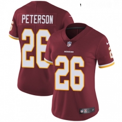 Womens Nike Washington Redskins 26 Adrian Peterson Burgundy Red Team Color Vapor Untouchable Limited Player NFL Jersey