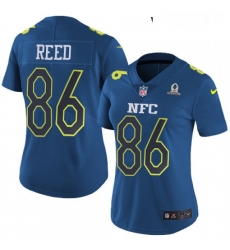 Womens Nike Washington Redskins 86 Jordan Reed Limited Blue 2017 Pro Bowl NFL Jersey
