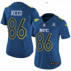 Womens Nike Washington Redskins 86 Jordan Reed Limited Blue 2017 Pro Bowl NFL Jersey