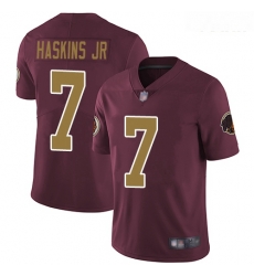 Redskins #7 Dwayne Haskins Jr Burgundy Red Alternate Youth Stitched Football Vapor Untouchable Limited Jersey