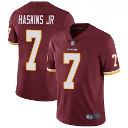 Redskins #7 Dwayne Haskins Jr Burgundy Red Team Color Youth Stitched Football Vapor Untouchable Limited Jersey