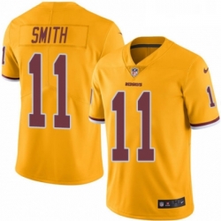 Youth Nike Washington Redskins 11 Alex Smith Limited Gold Rush Vapor Untouchable NFL Jersey