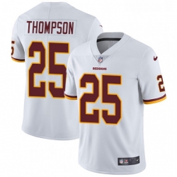 Youth Nike Washington Redskins 25 Chris Thompson White Vapor Untouchable Limited Player NFL Jersey