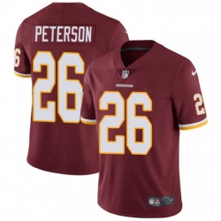 Youth Nike Washington Redskins 26 Adrian Peterson Burgundy Red Team Color Vapor Untouchable Limited Player NFL Jersey