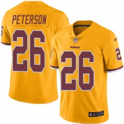 Youth Nike Washington Redskins 26 Adrian Peterson Limited Gold Rush Vapor Untouchable NFL Jersey