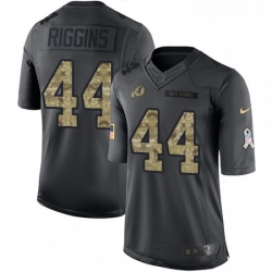 Youth Nike Washington Redskins 44 John Riggins Limited Black 2016 Salute to Service NFL Jersey