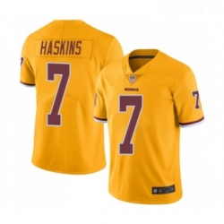 Youth Washington Redskins 7 Dwayne Haskins Limited Gold Rush Vapor Untouchable Football Jersey