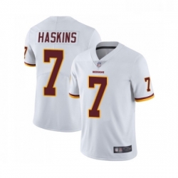 Youth Washington Redskins 7 Dwayne Haskins White Vapor Untouchable Limited Player Football Jersey