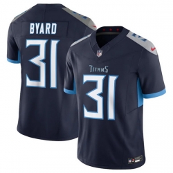 Men Tennessee Titans 31 Kevin Byard Navy 2023 F U S E Vapor Untouchable Stitched Jersey