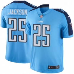 Mens Nike Tennessee Titans 25 Adoree Jackson Light Blue Team Color Vapor Untouchable Limited Player NFL Jersey