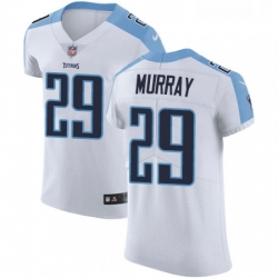 Mens Nike Tennessee Titans 29 DeMarco Murray White Vapor Untouchable Elite Player NFL Jersey