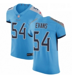 Mens Nike Tennessee Titans 54 Rashaan Evans Light Blue Alternate Vapor Untouchable Elite Player NFL Jersey