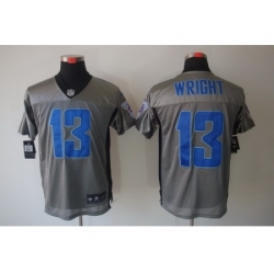 Nike Tennessee Titans 13 Kendall Wright Grey Elite Shadow NFL Jersey