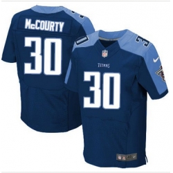 Nike Tennessee Titans #30 Jason McCourty Navy Blue Alternate Mens Stitched NFL Elite Jersey