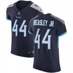 Nike Titans 44 Vic Beasley Jr Navy Blue Team Color Men Stitched NFL Vapor Untouchable Elite Jersey