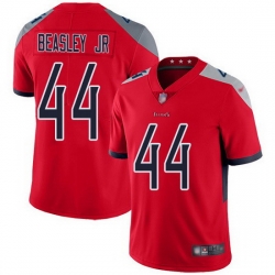 Nike Titans 44 Vic Beasley Jr Red Men Stitched NFL Limited Inverted Legend Jersey