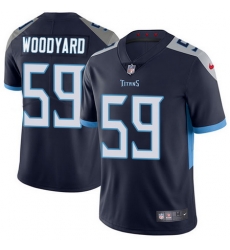 Nike Titans #59 Wesley Woodyard Navy Blue Alternate Mens Stitched NFL Vapor Untouchable Limited Jersey